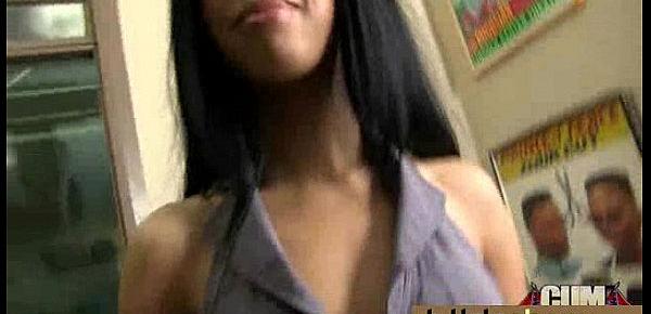  Naughty black wife gang banged by white friends 25